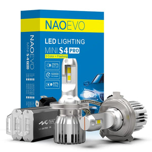 S4 Pro Series 60W 7200LM LED Headlight Bulb